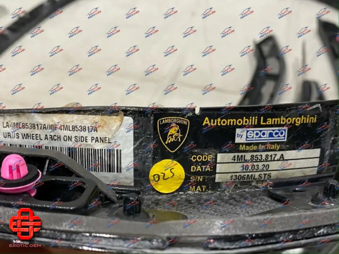 LAMBORGHINI URUS WHEEL ARCH SET CARBON