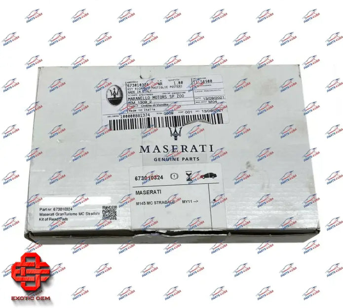 MASERATI GRANTURISMO MC STRADALE REAR BRAKE PAD KIT