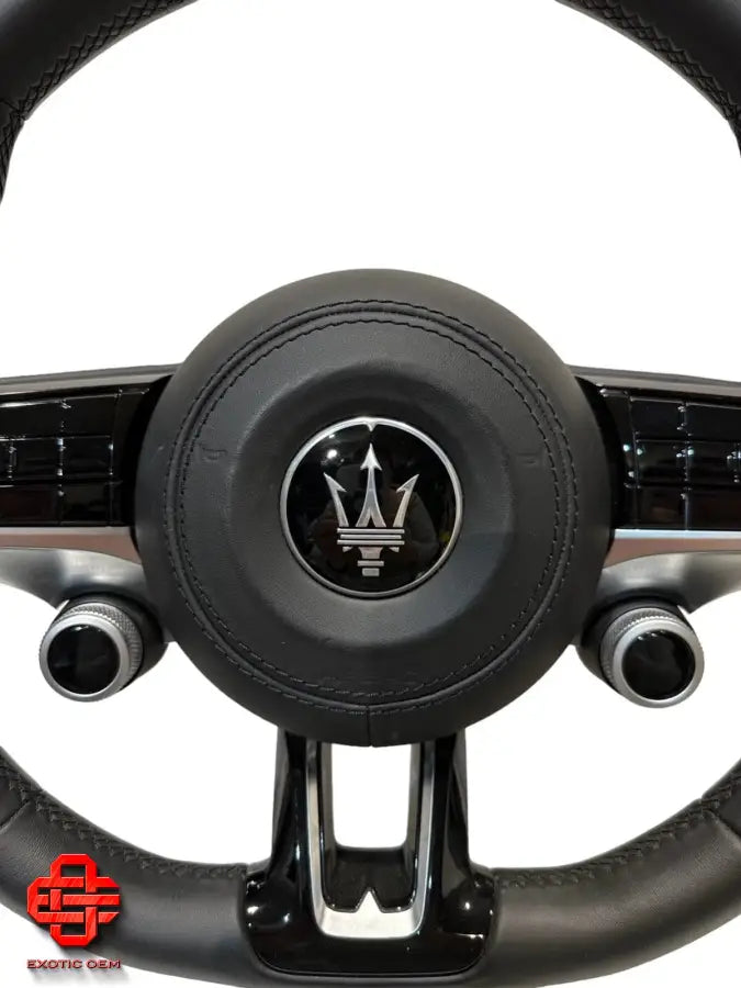MASERATI GRECALE STEERING WHEEL LEATHER