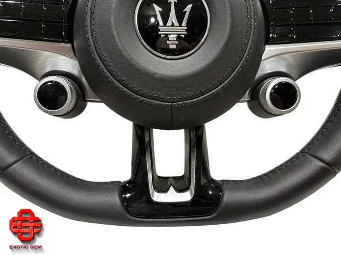 MASERATI GRECALE STEERING WHEEL LEATHER
