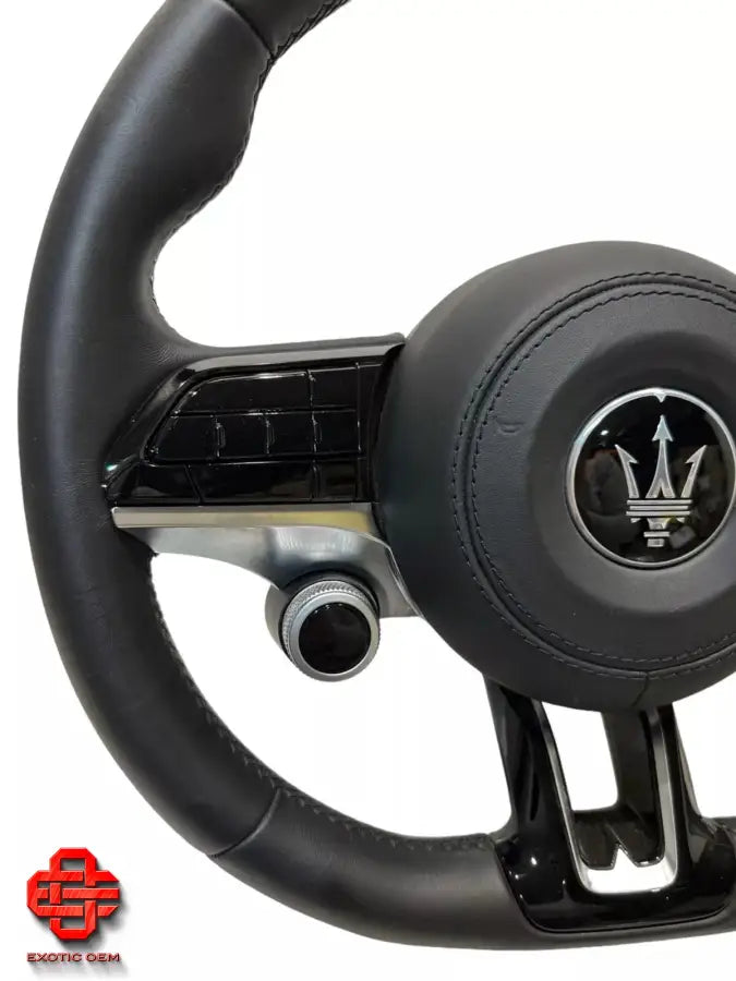 MASERATI GRECALE STEERING WHEEL LEATHER