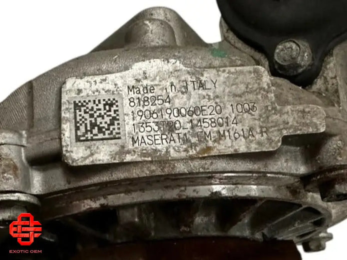 MASERATI LEVANTE TURBOCHARGER