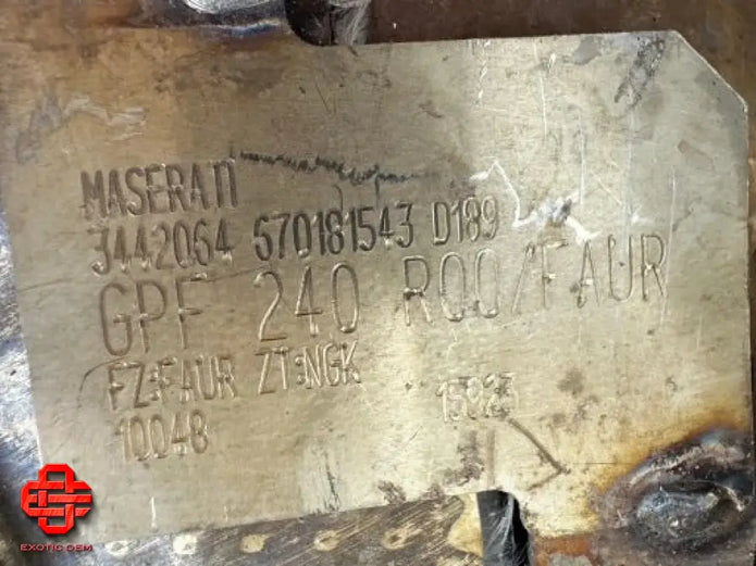 MASERATI MC20 CATALYTIC CONVERTER