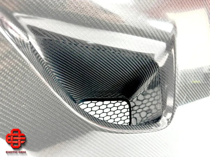 MCLAREN 620R CARBON MSO VISIBLE FRONT HOOD OEM