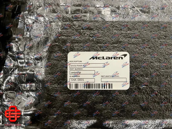 MCLAREN 765LT REAR ENGINE COVER CARBON OEM