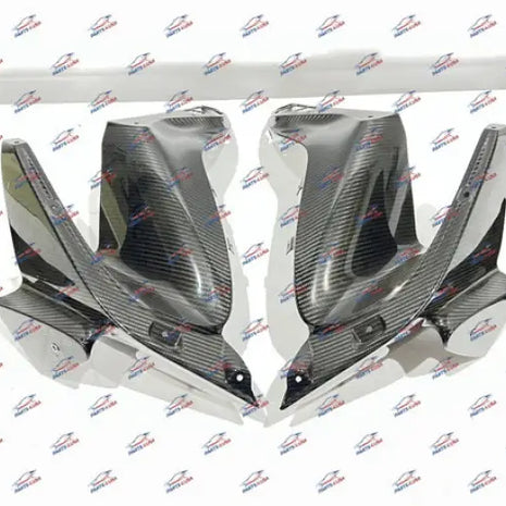 MCLAREN 765LT SIDE BLADE REAR BUMPER L + R CARBON OEM PART