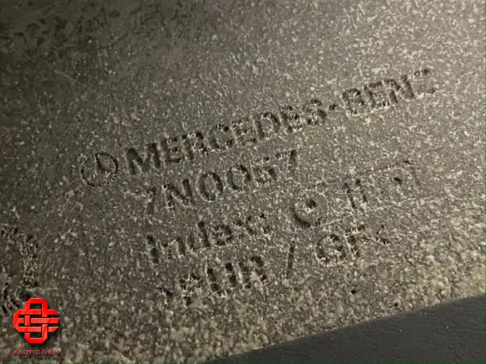 MERCEDES BENZ SLR MCLAREN CENTER CONSOLE