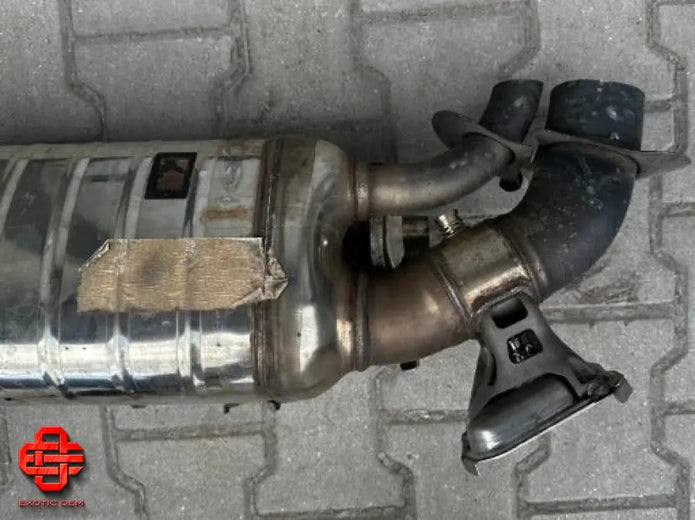 PORSCHE 911 992 TURBO S EXHAUST MUFFLER