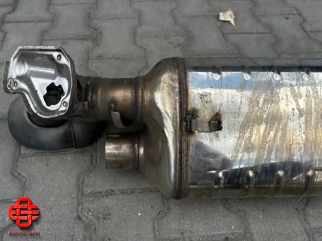 PORSCHE 911 992 TURBO S EXHAUST MUFFLER