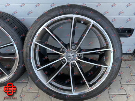 PORSCHE 911 CARRERA 4S WHEELS AND TIRE COMPLETE