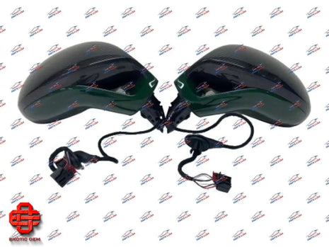 PORSCHE 991 MIRROR CARBON 7 PIN L + R OEM