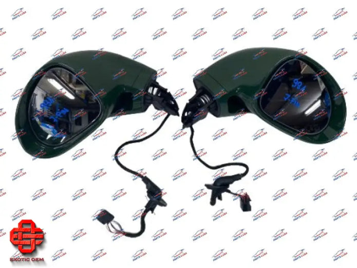 PORSCHE 991 MIRROR CARBON 7 PIN L + R OEM