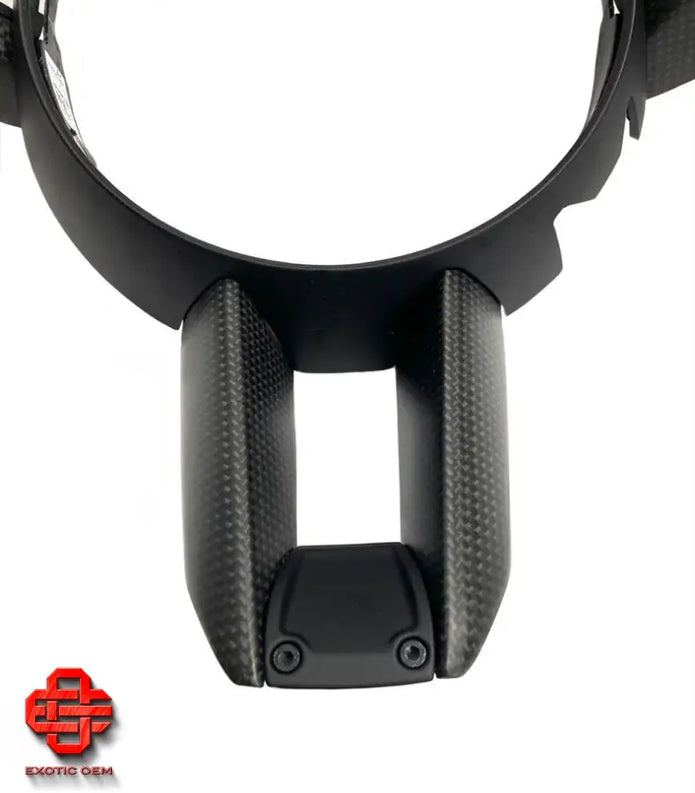 PORSCHE 992 CARBON STEERING WHEEL COVER OEM