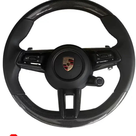 PORSCHE 992 CARBON STEERING WHEEL NEW - STEERING WHEEL CARBON NEW