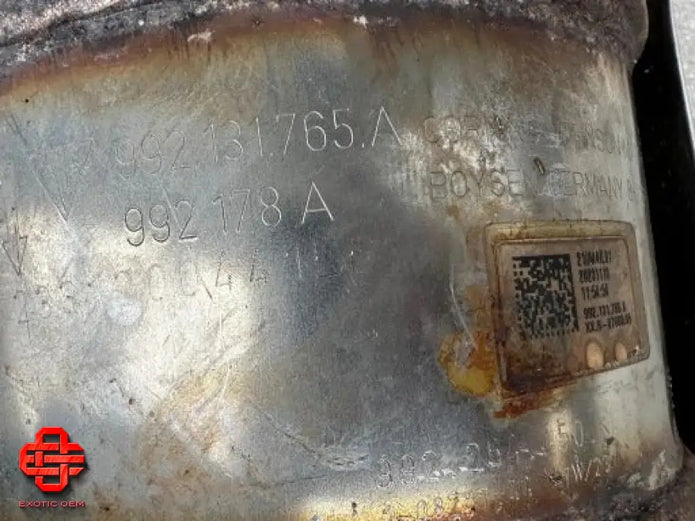 PORSCHE 992 CATALYTIC CONVERTER