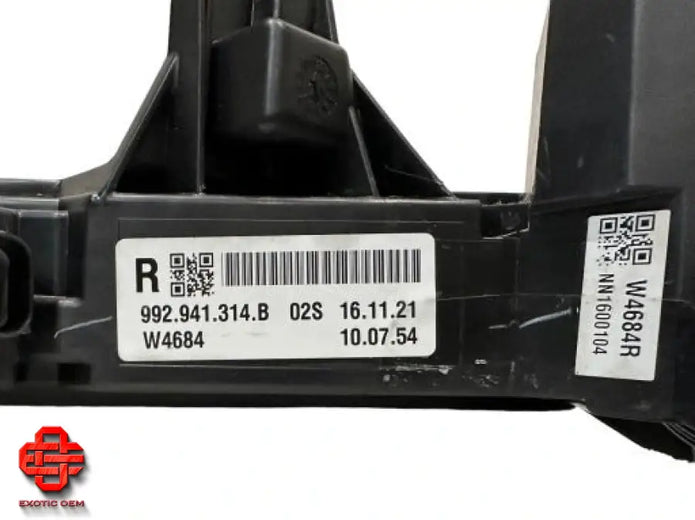 PORSCHE 992 RIGHT ADDITIONAL HEADLIGHT LAMP