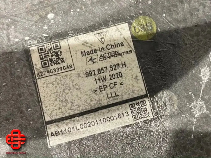 PORSCHE 992 TAYCAN COVER