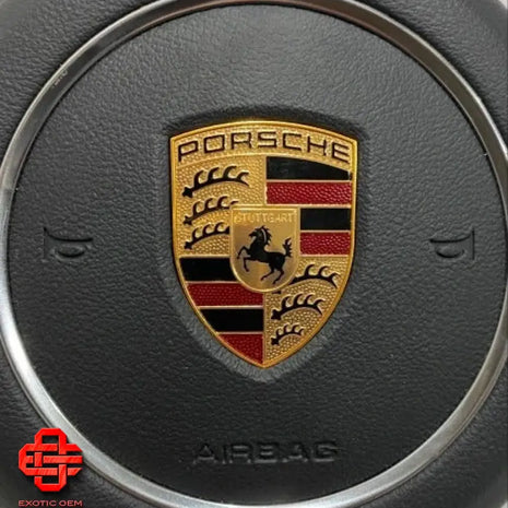 PORSCHE AIRBAG DRIVER’S AIRBAG BLACK