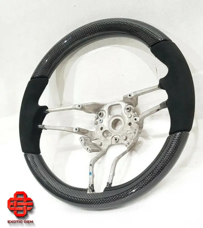 PORSCHE CAYENNE MACAN PANAMERA CARBON STEERING WHEEL STEERING WHEEL LEATHER ALCANTARA