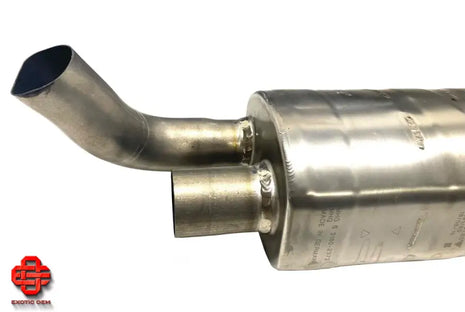 PORSCHE GT2RS EXHAUST TITANIUM EXHAUST MUFFLER