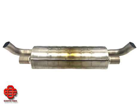 PORSCHE GT2RS EXHAUST TITANIUM EXHAUST MUFFLER