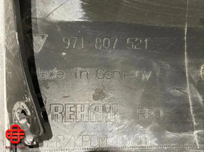 PORSCHE PANAMERA REAR BUMPER