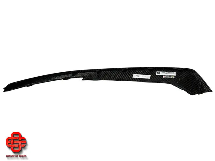 PORSCHE TAYCAN CARBON FRONT SIDE SPOILER