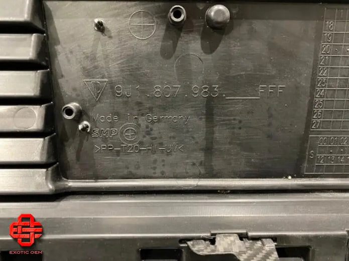 PORSCHE TAYCAN DIFFUSER SPOILER CARBON