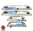 PORSCHE TAYCAN TURBO S CARBON SIDE SILL RIGHT DOOR SILL KICK PLATE