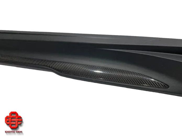 PORSCHE TAYCAN TURBO S CARBON SIDE SKIRT TRIM LH