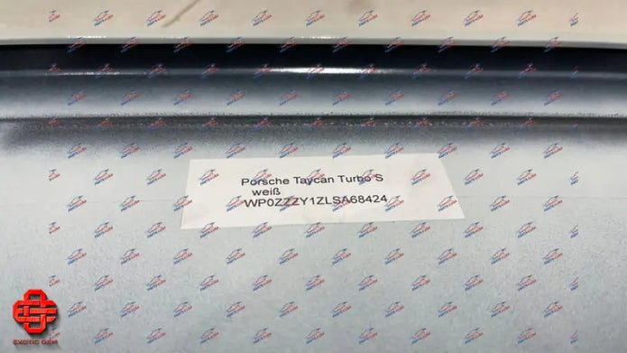 PORSCHE TAYCAN TURBO S REAR SPOILER