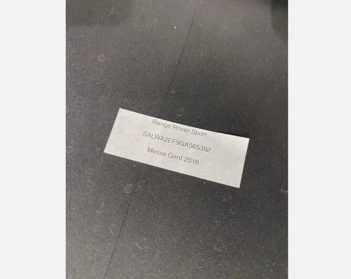 RANGE LAND ROVER SPORT REAR BUMPER BLACK