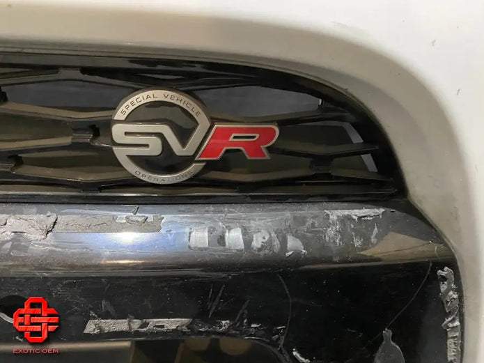 RANGE ROVER SVR FRONT BUMPER WHITE