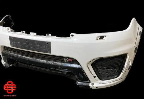 RANGE ROVER SVR FRONT BUMPER WHITE