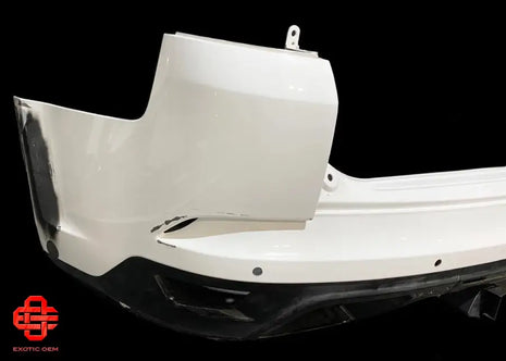 RANGE ROVER SVR REAR BUMPER WHITE
