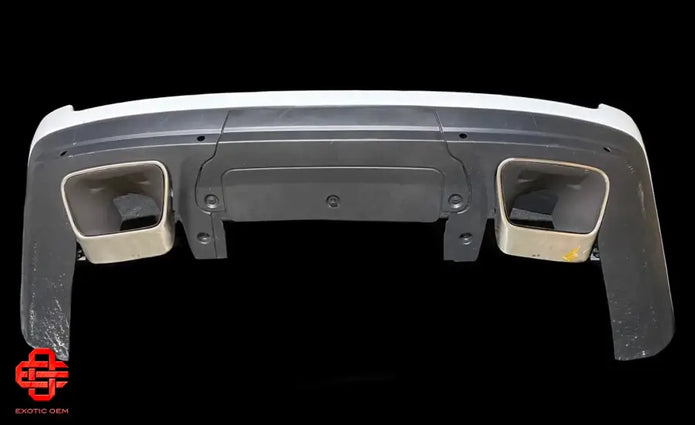 RANGE ROVER VOGUE FACELIFT REAR BUMPER WHITE