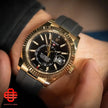 ROLEX SKY-DWELLER 42MM YELLOW GOLD OYSTERFLEX BLACK DIAL YELLOW GOLD
