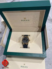 ROLEX SKY-DWELLER 42MM YELLOW GOLD OYSTERFLEX BLACK DIAL YELLOW GOLD