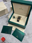 ROLEX SKY-DWELLER 42MM YELLOW GOLD OYSTERFLEX BLACK DIAL YELLOW GOLD