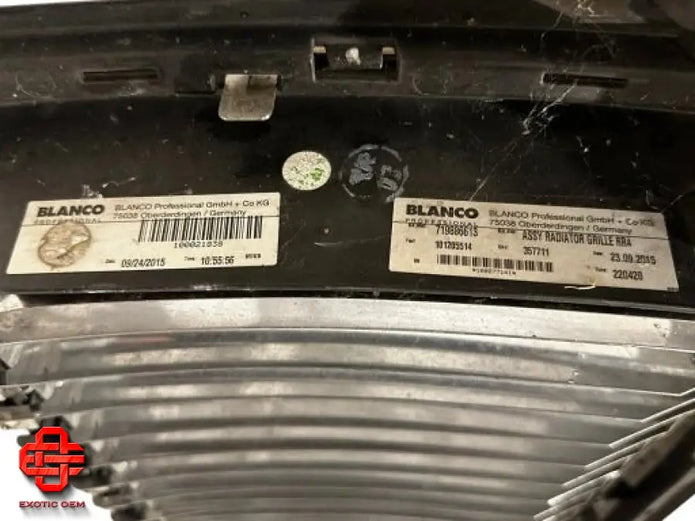 ROLLS ROYCE GHOST FRONT GRILLE