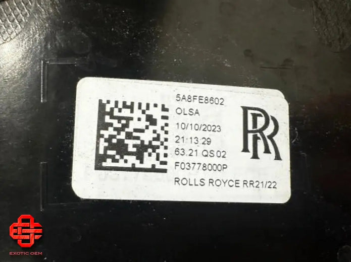 ROLLS ROYCE GHOST RIGHT REAR LAMP