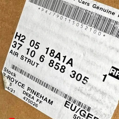 ROLLS ROYCE PHANTOM RR1 II REAR LEFT SHOCK ABSORBER