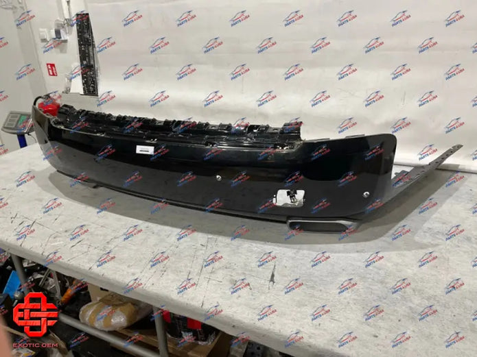 ROLLS ROYCE PHANTOM VIII REAR BUMPER WITH EXHAUST TIPS OEM