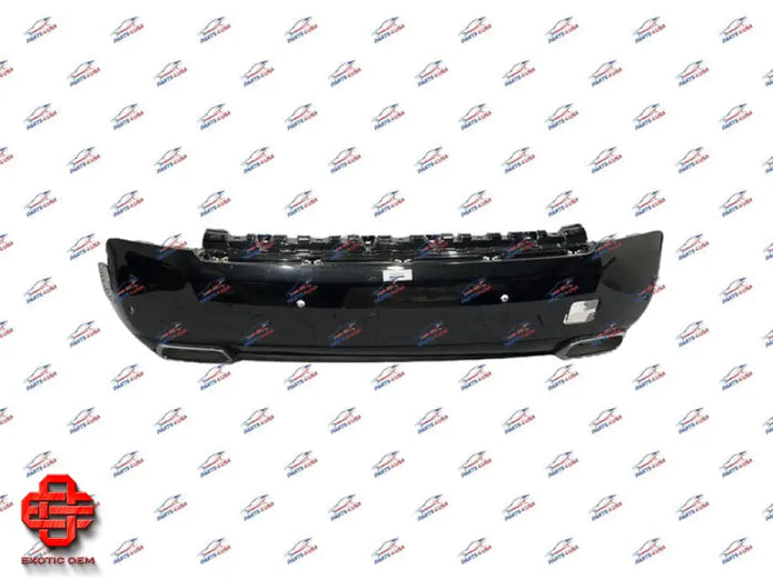 ROLLS ROYCE PHANTOM VIII REAR BUMPER WITH EXHAUST TIPS OEM