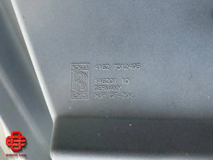 ROLLS ROYCE WRAITH REAR TRUNK LID