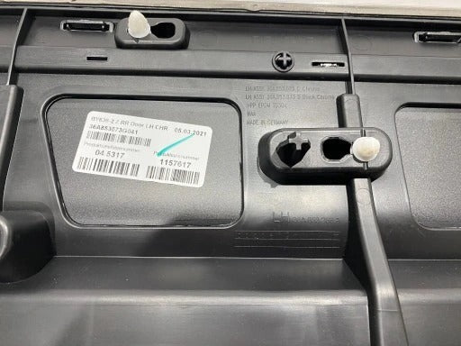 BENTLEY BENTAYGA DOOR TRIM COVER BLACK