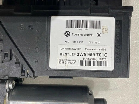 BENTLEY FLYING WINDOW REGULATOR MOTOR