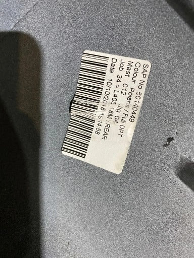 RANGE ROVER VOGUE REAR BUMPER