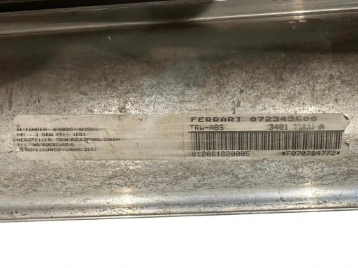 FERRARI 599 PASSENGER AIRBAG