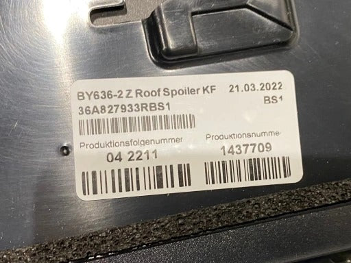 BENTLEY BENTAYGA SPOILER